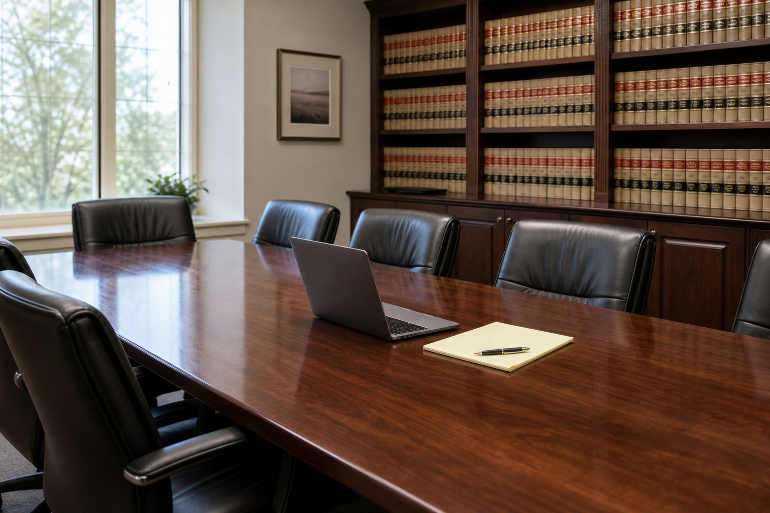 The firm's main conference room