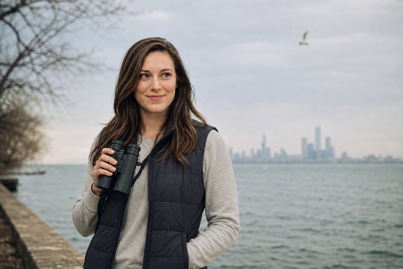 Hannah Weiss, off duty